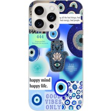 Manitoba Iphone 15 Pro Max Uyumlu Baskılı Yumuşak Silikon Şeffaf Telefon Kılıfı