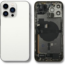 OEM Iphone 13 Pro Max Uyumlu Kasa Dolu Bataryasız -  Beyaz