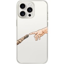 Manitoba Iphone 16 Pro Max Uyumlu Baskılı Yumuşak Silikon Şeffaf Telefon Kılıfı