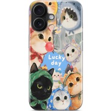 Manitoba Iphone 17 Uyumlu Baskılı Yumuşak Silikon Şeffaf Telefon Kılıfı