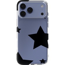 Manitoba Iphone 17 Pro Uyumlu Baskılı Yumuşak Silikon Şeffaf Telefon Kılıfı