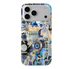 Manitoba Iphone 17 Pro Uyumlu Baskılı Yumuşak Silikon Şeffaf Telefon Kılıfı