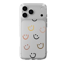 Manitoba Iphone 17 Pro Max Uyumlu Baskılı Yumuşak Silikon Şeffaf Telefon Kılıfı