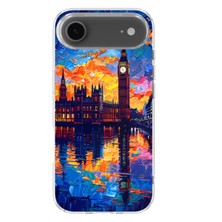 Manitoba Iphone 17 Air Uyumlu Baskılı Yumuşak Silikon Şeffaf Telefon Kılıfı