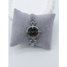 Lagül Aksesuar 316L Çelik Kararmaz Suya Dayanıklı Bileklik Model Kordon Kadın Saat