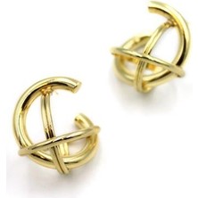 Royaleks Çoklu Halka Küpe - Altın