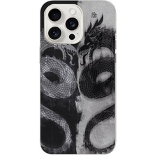 Manitoba Iphone 13 Pro Uyumlu Baskılı Yumuşak Silikon Şeffaf Telefon Kılıfı