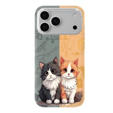 Manitoba Iphone 17 Pro Uyumlu Baskılı Yumuşak Silikon Şeffaf Telefon Kılıfı