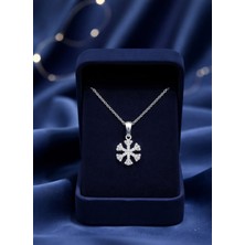 Atölye Albatros 925 Ayar Kar Tanesi Gümüş Kolye