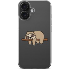 Manitoba Iphone 16 Uyumlu Baskılı Yumuşak Silikon Şeffaf Telefon Kılıfı