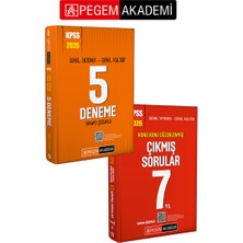 Pegem Akademi Yayıncılık PEGEM AKADEMİ 2026 KPSS Genel Yetenek Genel Kültür Tamamı Çözümlü