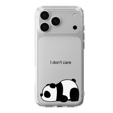 Manitoba Iphone 17 Pro Uyumlu Baskılı Yumuşak Silikon Şeffaf Telefon Kılıfı