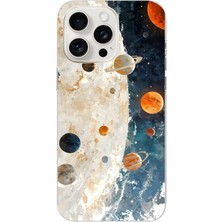 Manitoba Iphone 14 Pro Uyumlu Baskılı Yumuşak Silikon Şeffaf Telefon Kılıfı