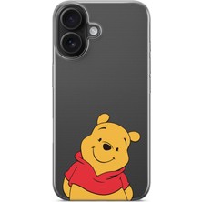 Manitoba Iphone 16 Plus Uyumlu Baskılı Yumuşak Silikon Şeffaf Telefon Kılıfı