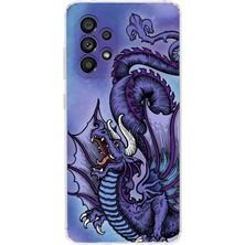 Manitoba Samsung Galaxy A33 Uyumlu Baskılı Yumuşak Silikon Şeffaf Telefon Kılıfı