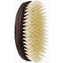 Acca Kappa Abanoz El Işçiliği Seyahat Saç Fırçası Beyaz Kıl