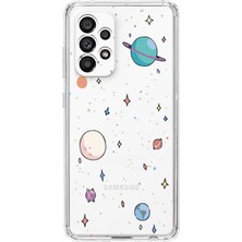 Manitoba Samsung Galaxy A23 Uyumlu Baskılı Yumuşak Silikon Şeffaf Telefon Kılıfı