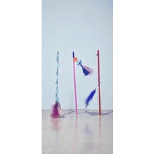 3'lü Set Tüylü ve Zilli Kedi Oyuncağı