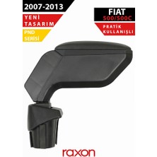Raxon Fiat 500 / 500C 2007-2013 Araç Içi Özel Kol Dayama – Siyah | Konforlu, Dayanıklı & Tam Uyumlu