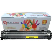 Qprint Hp 658A W2002A Muadil Toner Sarı 6000 Sayfa W2000A M751DN M751N 