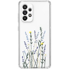 Manitoba Samsung Galaxy A52 Uyumlu Baskılı Yumuşak Silikon Şeffaf Telefon Kılıfı