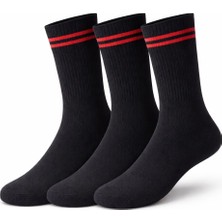 Sky Socks 3’lü Antibakteriyel Pamuklu Tabanaltı Havlu Kalın Erkek Spor Çorap