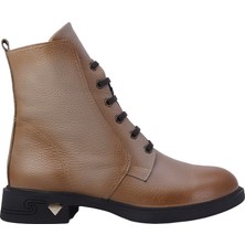 Hobby Ayakkabı Hobby FB26058 Hakiki Deri Postal Kadın Bot