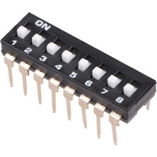 Motorobit 8-Pin Entegre Tip Dip Switch
