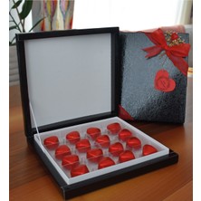 UltraNova Sevgili ve Sevdiklere Özel Kurdeleli Notlu Tasarım Çikolata Kutusu