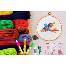 urfakent bilişim ve medya danışmanlık Punch Seti Nakış Seti Kasnaklı Kendin Yap Seti Seri 109