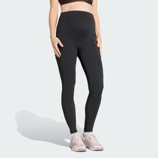 Adidas Performance JZ1161 Optime Essentials Workout Full Length Leggings Maternity
