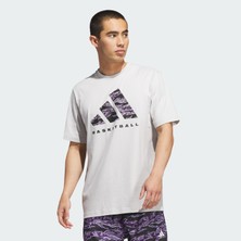 Adidas Performance JX0086 Adidas Basketbol Grafikli Tişört