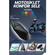 Motobros Tvs Ntorq Konfor Sele Visco Sünger Sele Kılıfı Sele Örtüsü