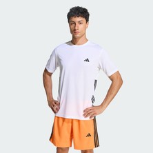 Adidas Performance KD0699 Workout Essentıals Base 3-Strıpes T-Shırt