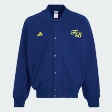 Adidas Performance KF2352 Fenerbahçe Basketbol Sari Lacivert Bomber Ceket
