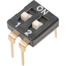 Motorobit 2-Pin Entegre Tip Dip Switch