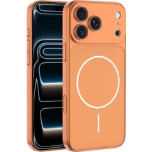 Ennar Apple iPhone 15 Pro Uyumlu Dönüşümlü Kılıf iPhone 17 Serisi Görünümlü MageSafe Kamera Korumalı