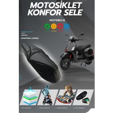 Motobros Vespa Gts 125 -150 Konfor Sele Visco Sünger Sele Kılıfı Sele Örtüsü