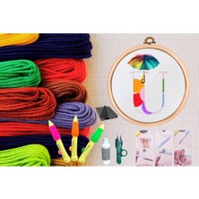 urfakent bilişim ve medya danışmanlık Punch Seti Nakış Seti Kasnaklı Kendin Yap Seti Seri 93