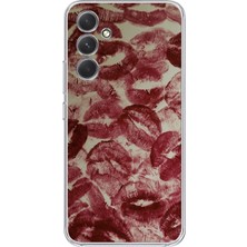 Manitoba Samsung Galaxy A14 Uyumlu Baskılı Yumuşak Silikon Şeffaf Telefon Kılıfı