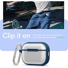 Storemax Ciel By Airpods Pro (2.nesil) ile Uyumlu Kılıf Brick Deep Sea - ACS05327