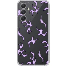 Manitoba Samsung Galaxy M14 Uyumlu Baskılı Yumuşak Silikon Şeffaf Telefon Kılıfı