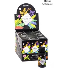 Storemax 3’lü Esansiyel Uçucu Yağ 3X10ML Hilton Kokulu Buhurdanlık Yağı Set, Difüzör, Banyo ve Oda Kokusu