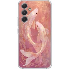 Manitoba Samsung Galaxy S23 Fe Uyumlu Baskılı Yumuşak Silikon Şeffaf Telefon Kılıfı
