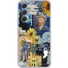 Manitoba Samsung Galaxy M14 Uyumlu Baskılı Yumuşak Silikon Şeffaf Telefon Kılıfı