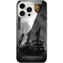 Manitoba Iphone 16 Pro Uyumlu Baskılı Yumuşak Silikon Şeffaf Telefon Kılıfı