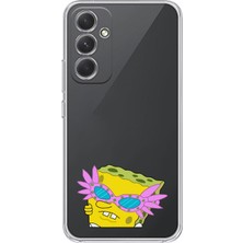 Manitoba Samsung Galaxy S24 Plus Uyumlu Baskılı Yumuşak Silikon Şeffaf Telefon Kılıfı