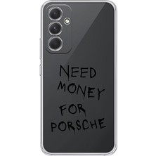 Manitoba Samsung Galaxy S24 Plus Uyumlu Baskılı Yumuşak Silikon Şeffaf Telefon Kılıfı