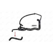 İbraş Ibras 28164 - 28203 Radyatör Üst Hortumunun -- Ince Hortumun Uç Kısmı -- Vw LT35-VOLT 2.5 N173