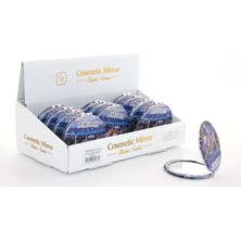 Maarketim Taşlı İstanbul Tasarımı El Aynası İnce